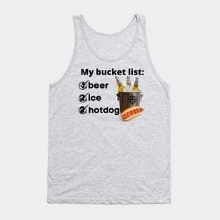 Bucket list2 Tank Top